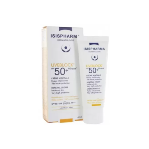 ISISPHARMA UVEBLOCK CREME MINERALE SPF50+ 40ML