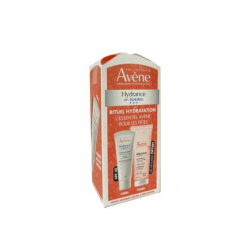 AVENE RITUEL hydratation hydrance uv riche SPF30 40ML+xeracalm nutrition GEL NETTOYANT 100ML(offert)