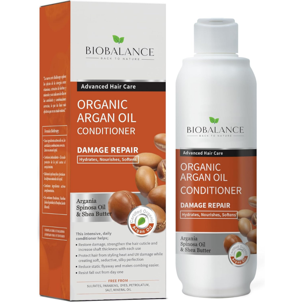 BIOBALANCE ORGANIC ARGAN OIL CONDITIONER 330ML