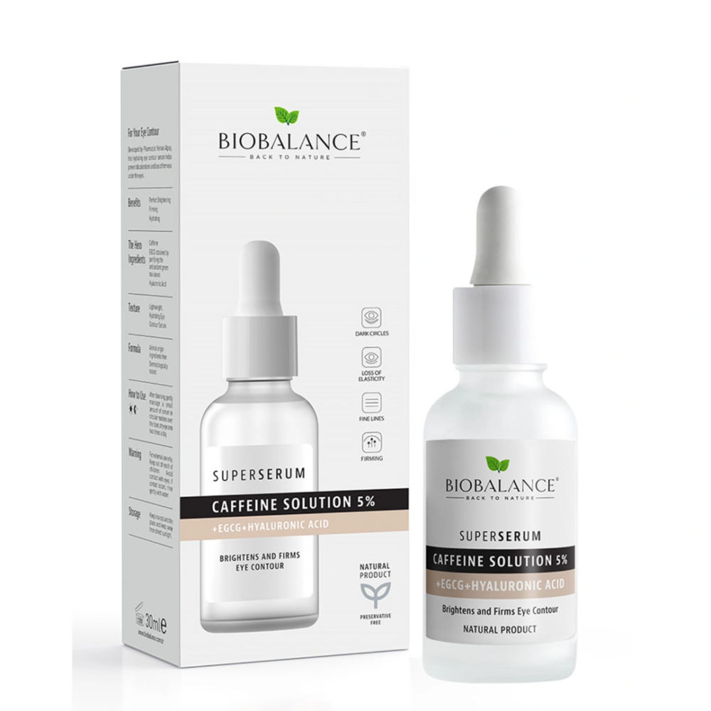 BIOBALANCE SUPER SERUM CAFFEINE SOLUTION 5% 30ML