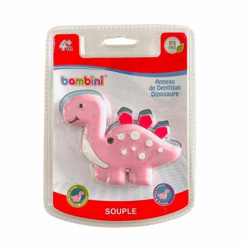 BAMBINI ANNEAU DE DENTITION DINOSSAURE REF 489