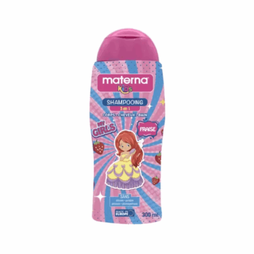 MATERNA SHAMPOOING 3EN1 KIDS FRAISE 300ML