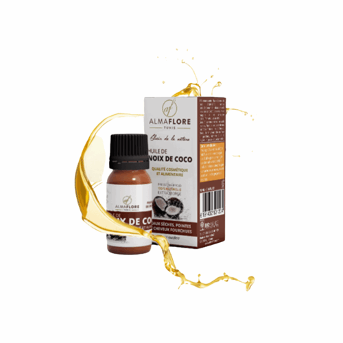 ALMAFLORE HUILE DE NOIX DE COCO 10ML
