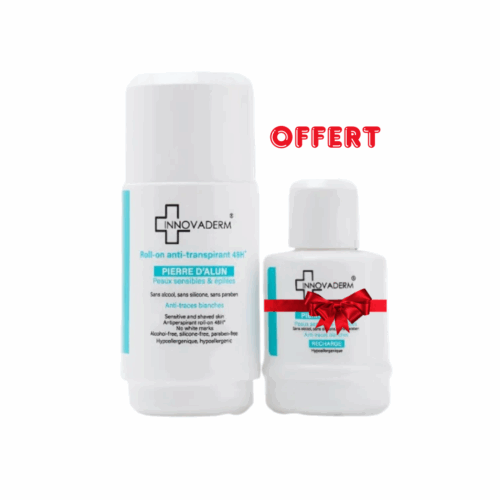 INNOVADERM ROLL ON ANTI-TRANSPIRANT + RECHARGE OFFERT
