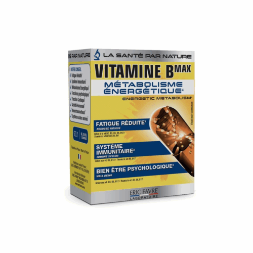 ERIC FAVRE VITAMINES B MAX MÉTABOLISME ÉNERGÉTIQUE 30 CAPSULES