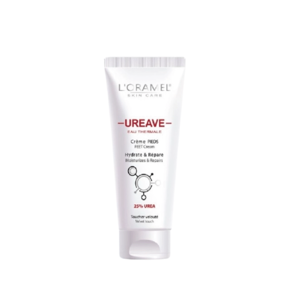 L’ORAMEL Ureave crème pieds réparatrice 25% urea 75ml