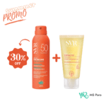 SVR PACK SUN SECURE Brume (-30%) + creme lavante topialyse SPF50+