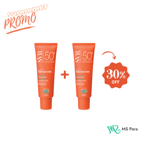 SVR SUN SECURE Fluide spf50+ 50ml - 30% sur 2eme