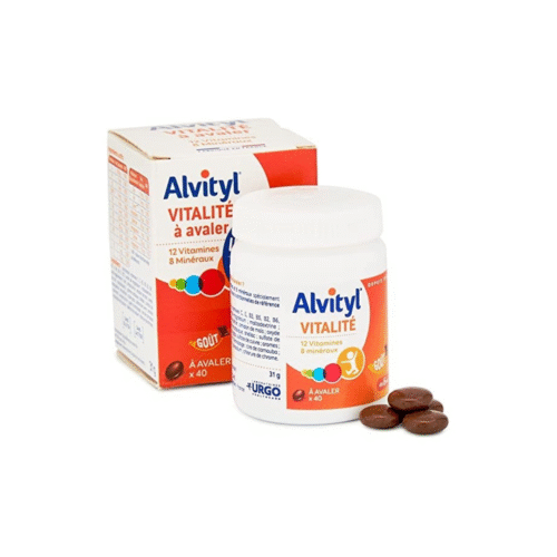 ALVITYL VITALITE VITAMINES+MINERAUX+OLIGO BT/40