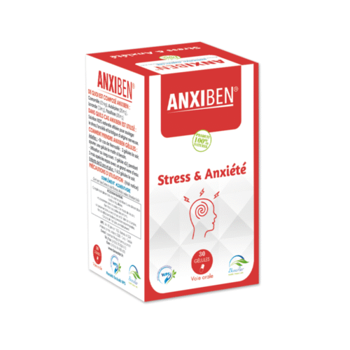 ANXIBEN STRESS & ANXIÉTÉ 30 GÉLULES
