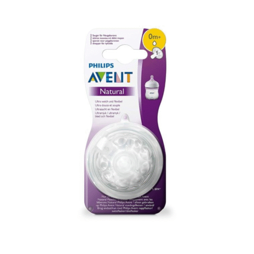 AVENT 2 TETINES NATUREL 0M+ SCF041/27