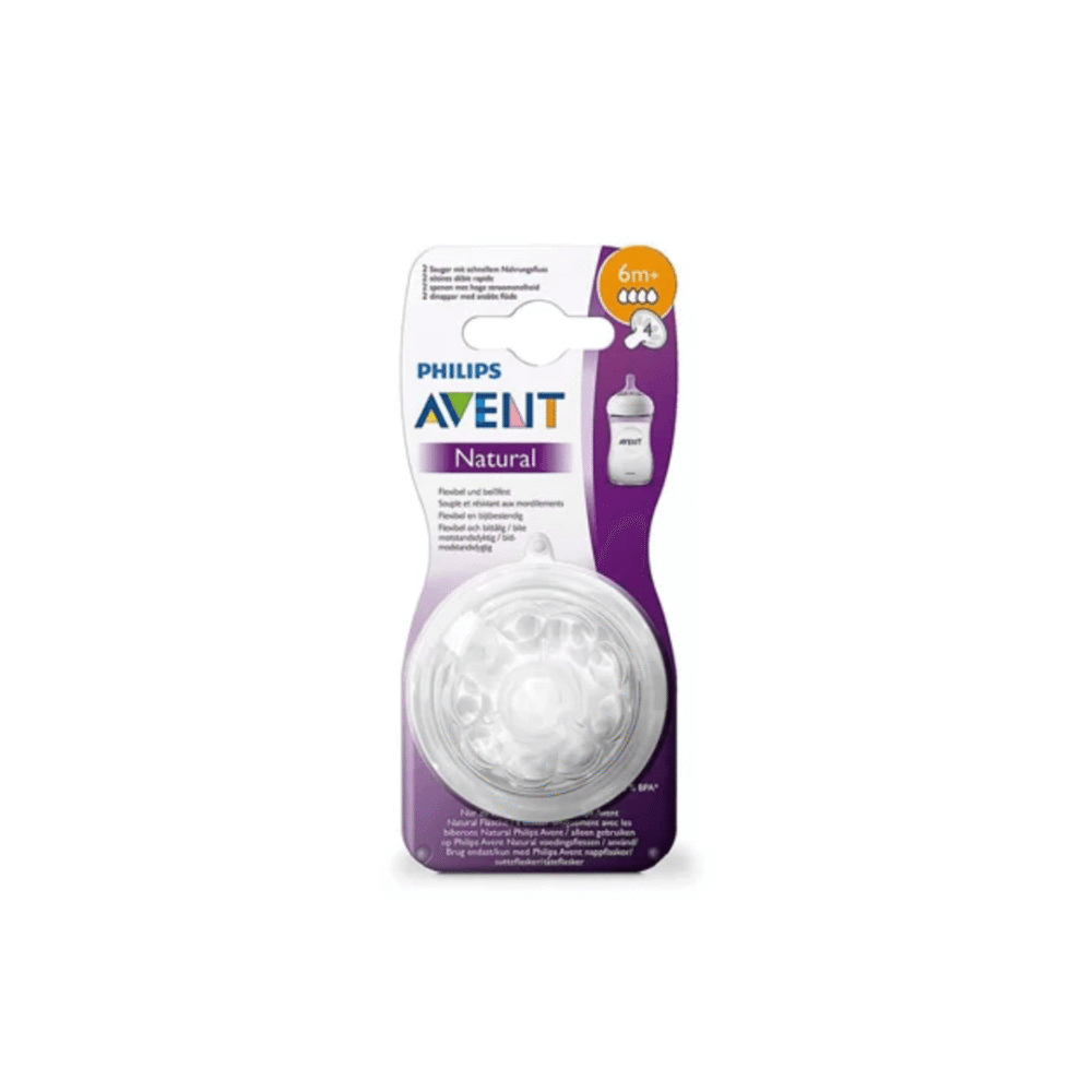 AVENT TETINES NATURAL 6M+ SCF044_27