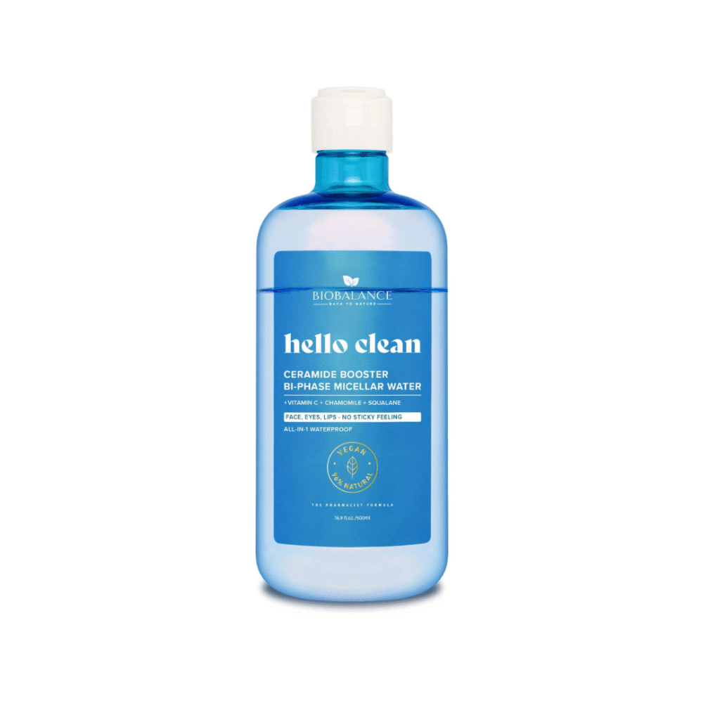 Biobalance Hello Clean Booster de Céramide Eau Micellaire Biphasee 500ml