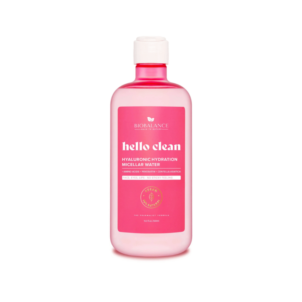 Biobalance Hello Clean Eau Micellaire Hydratante Hyaluronique 500ml