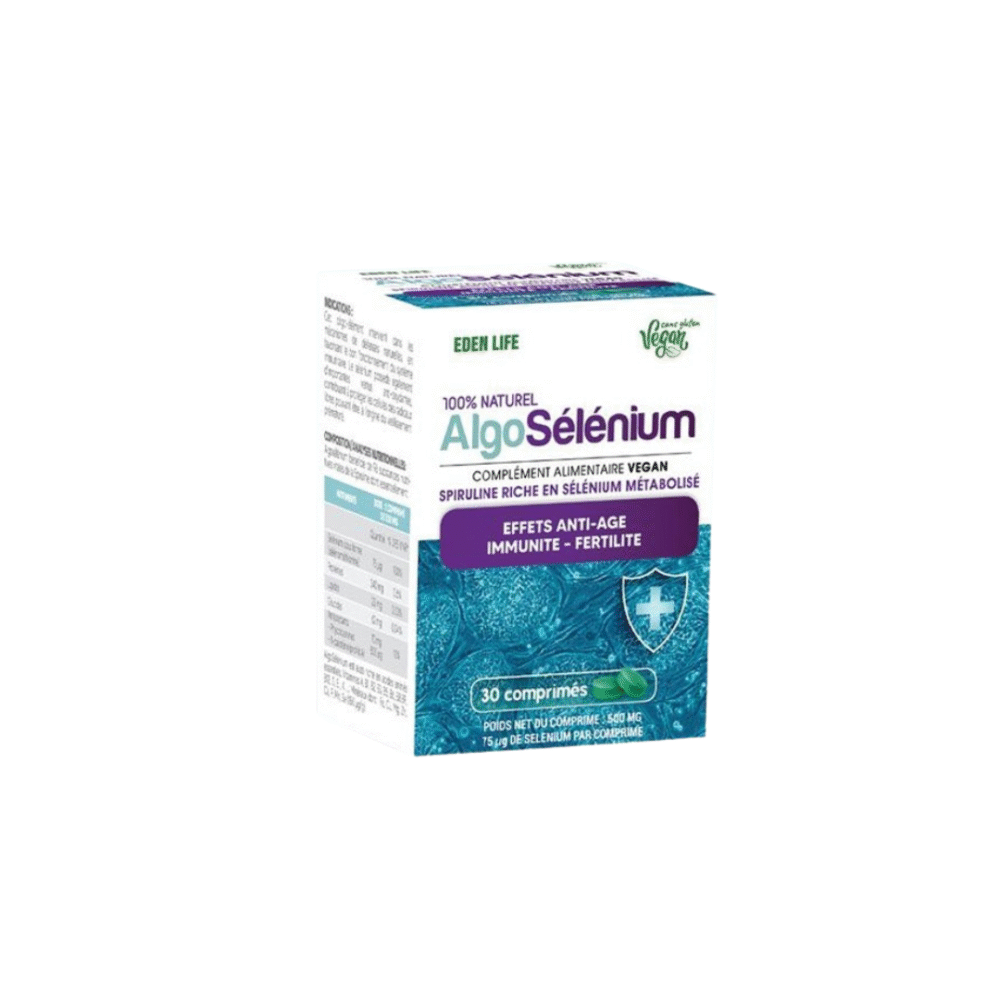 EDEN LIFE ALGO SELENIUM 30 COMPRIMES