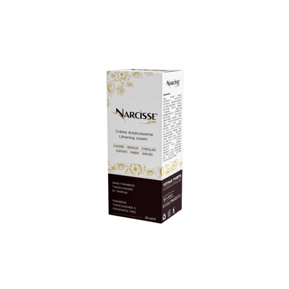 NARCISSE GOLD CREME ECLAIRCISSANTE COUDES, GENOUX, CHEVILLES 50ML