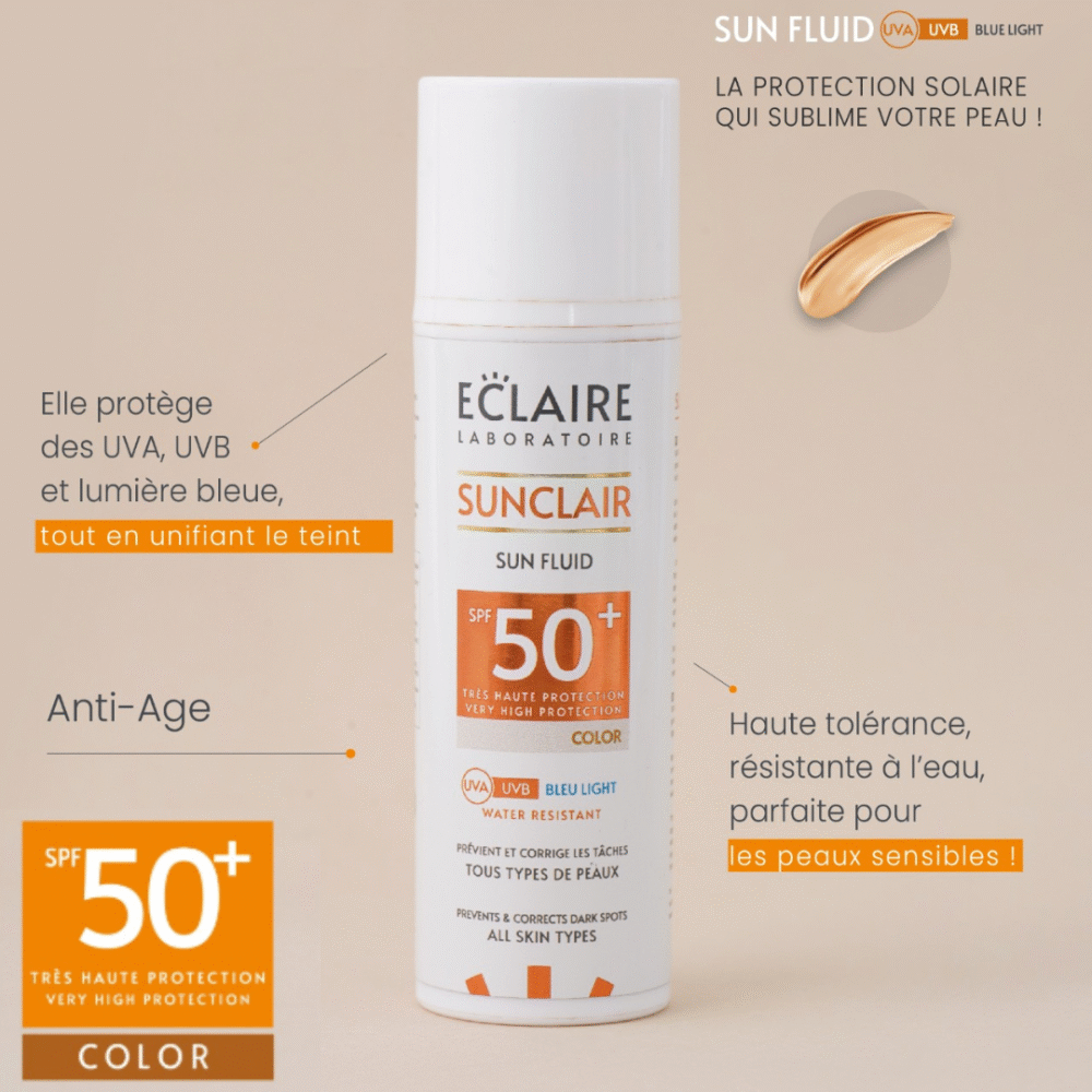 SunClair Écran Solaire Color Spf 50+, 50ML (2)
