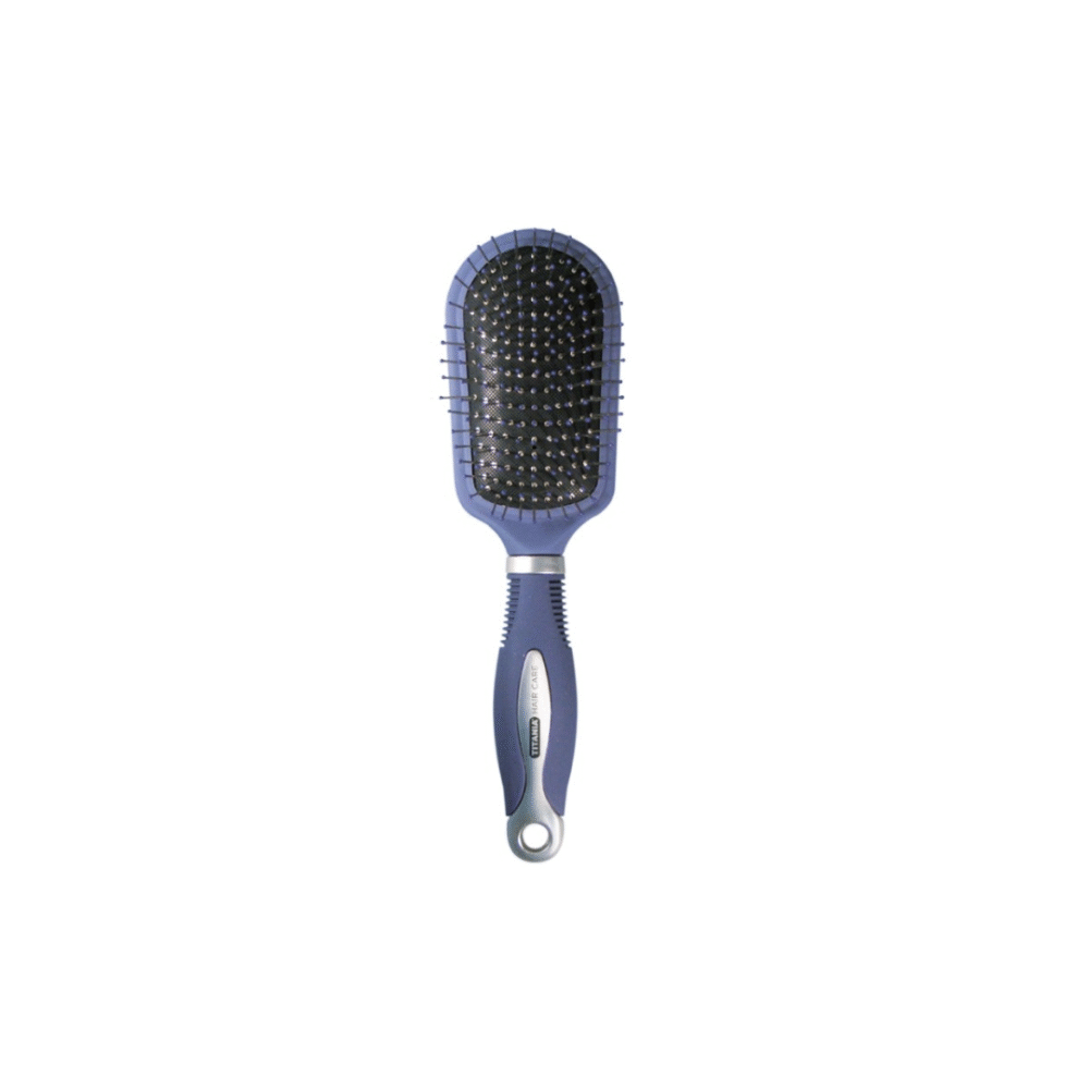 TITANIA BROSSE METALLIQUE A 11 RANGEES BLEU 1650
