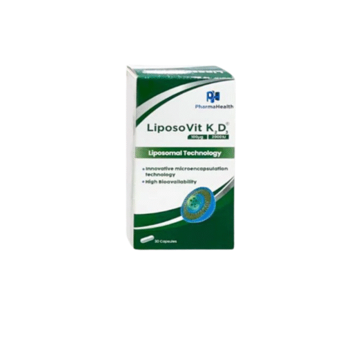 PHARMAHEALTH liposovit K2 D3 30 GELULES