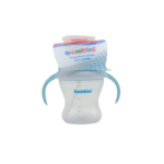 BAMBINI TASSE ANTI-FUITES AVEC PAILLE ROSE OU BLEU 200ML