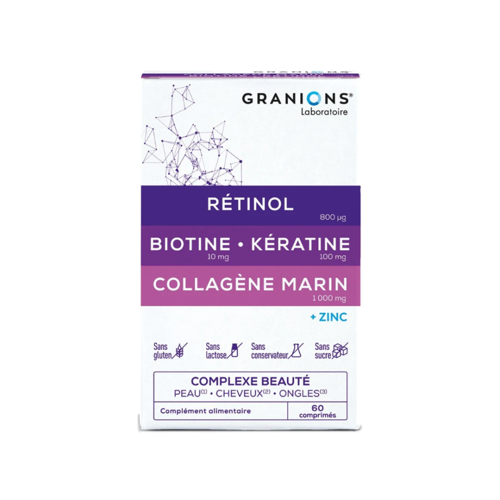 Granions Complexe Beauté – Peau, Cheveux, Ongles