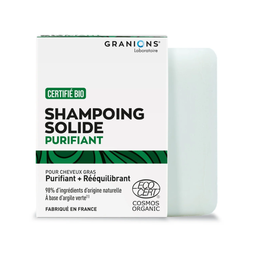 Granions Shampooing Solide Purifiant 80 g