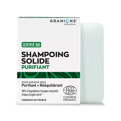 Granions Shampooing Solide Purifiant 80 g