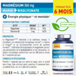 GranionsMagnésium Marin + Bisglycinate Format éco 6 mois