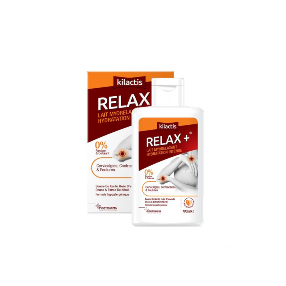 POLYPHARMA KILACTIS RELAX+ LAIT RELAXANT HYDRATANT 100ML