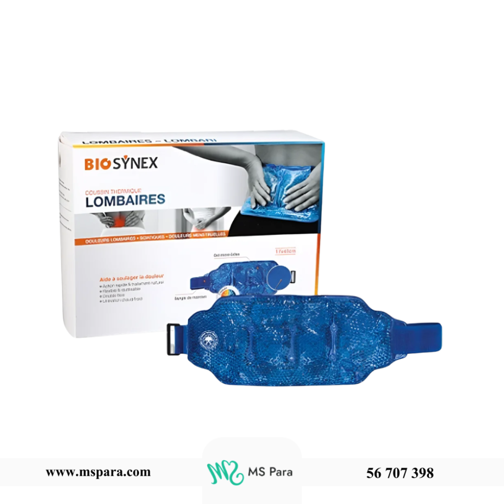 BIOSYNEX – COUSSIN THERMIQUE LOMBAIRES 17X43 CM
