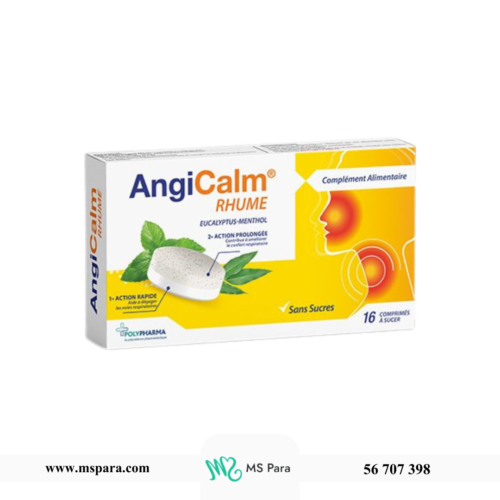 POLYPHARMA Angicalm Rhume 16 Comprimes